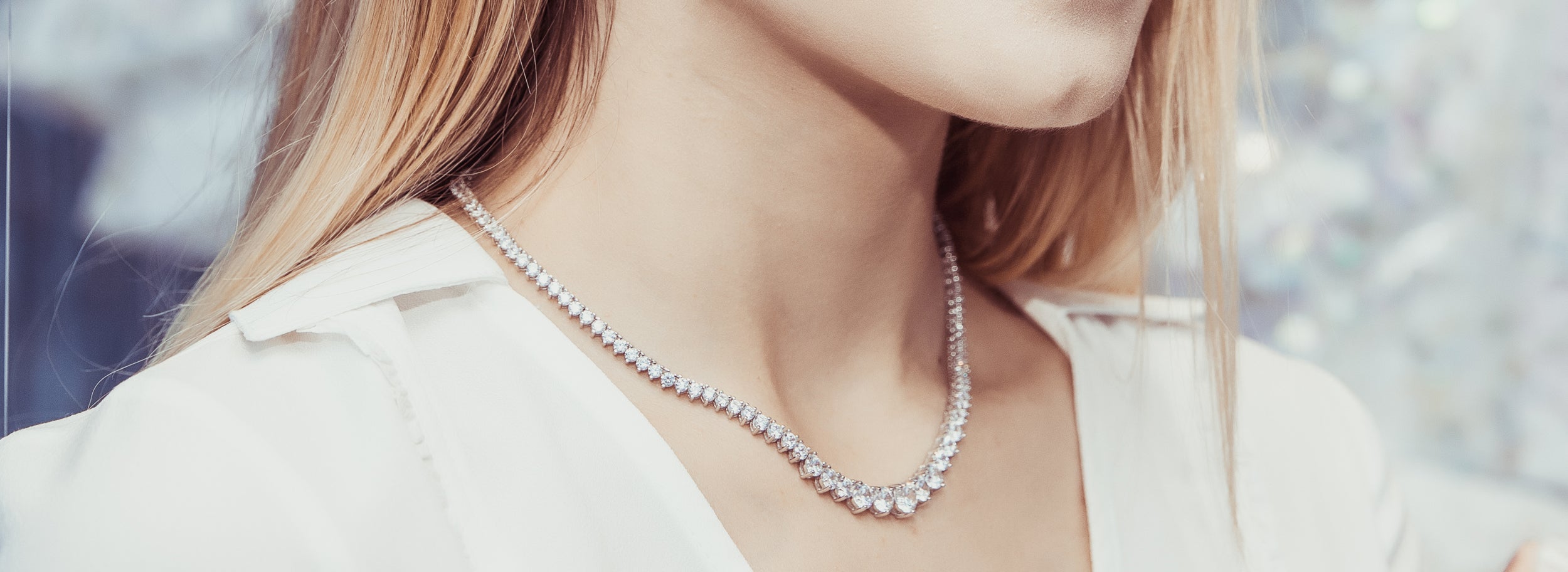 How to fix it if your tennis necklace flips