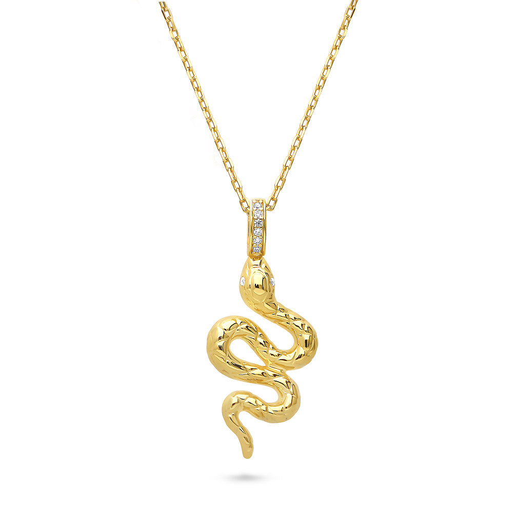 EINS シルバーSNAKEネックレス シルバー スネークチェーン - メンズ シルバーチェーンネックレス