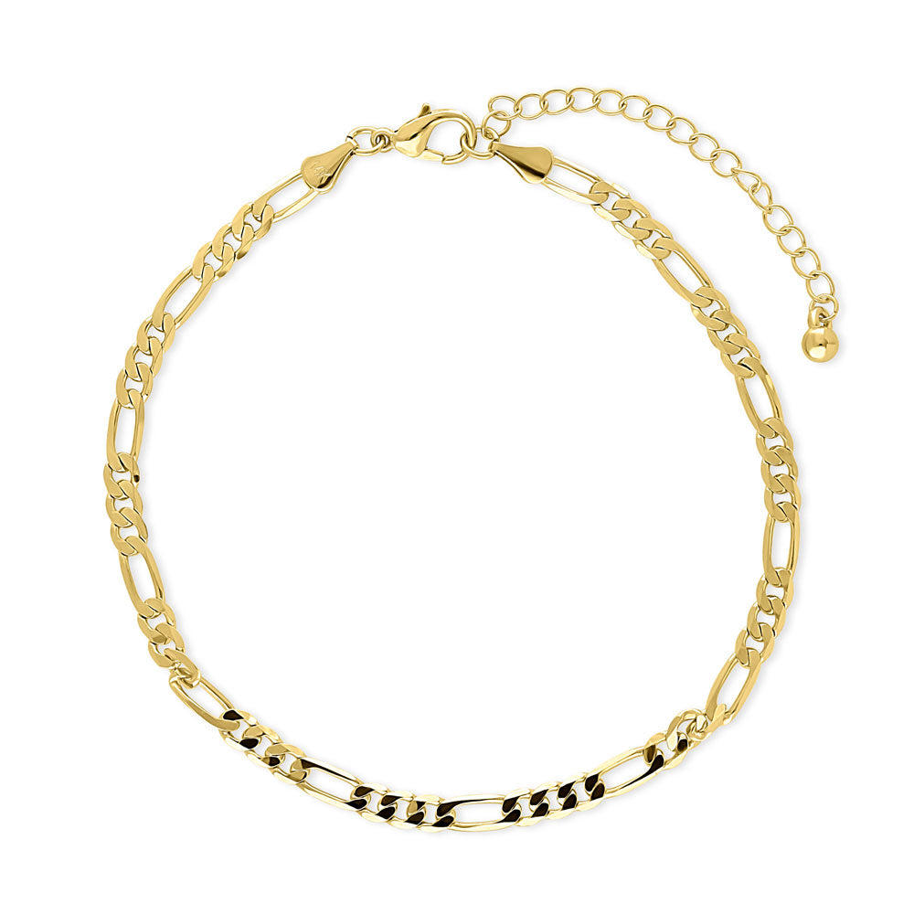 Figaro Chain Anklet Ankle Bracelet in Base Metal