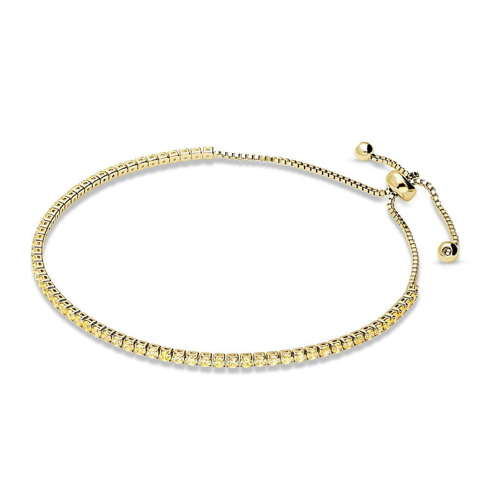 CZ Statement Tennis Bracelet in Silver-Tone, 4 of 13