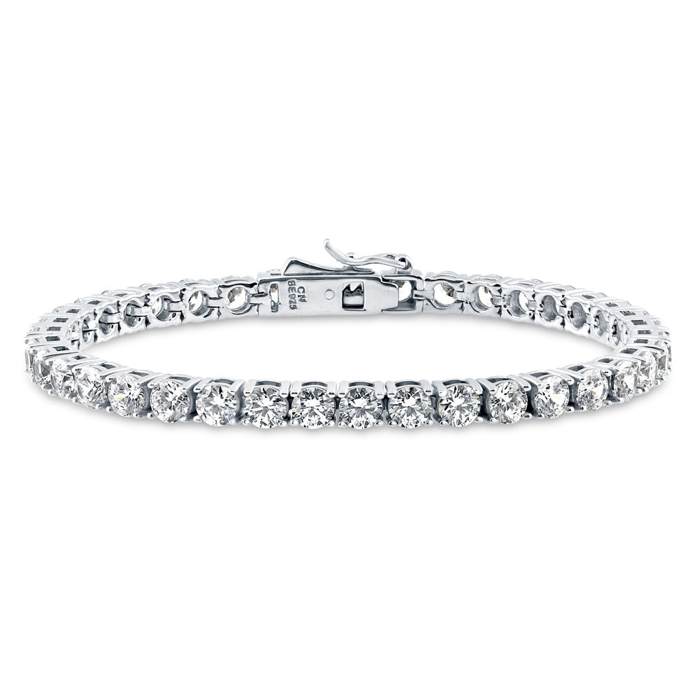 CZ Statement Tennis Bracelet in Sterling Silver