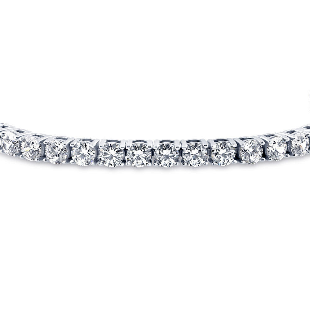 CZ Statement Tennis Bracelet in Sterling Silver