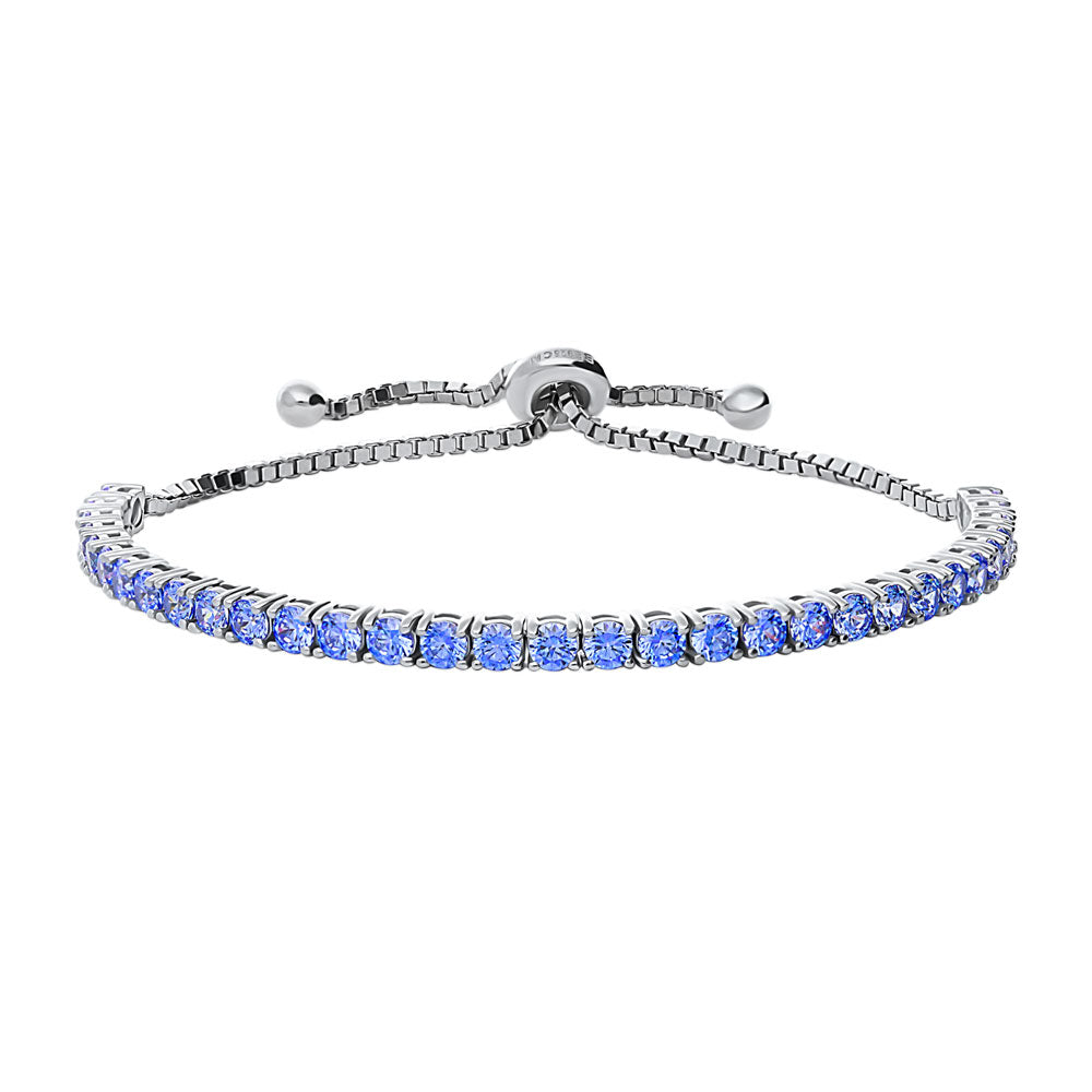 CZ Statement Tennis Bracelet in Sterling Silver