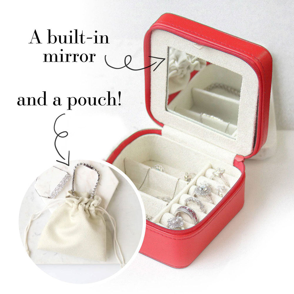 Travel Jewelry Case Box Organizer