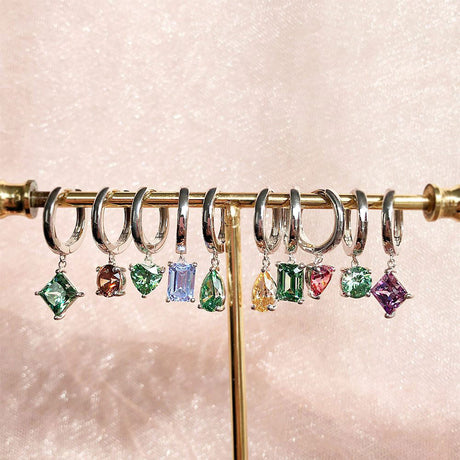 Dangle Earrings, Kaleidoscope Dangle Earrings