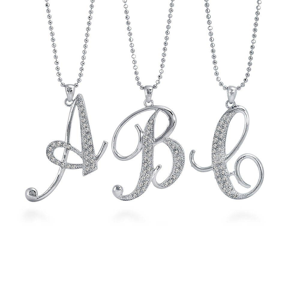 Initial Letter Necklace