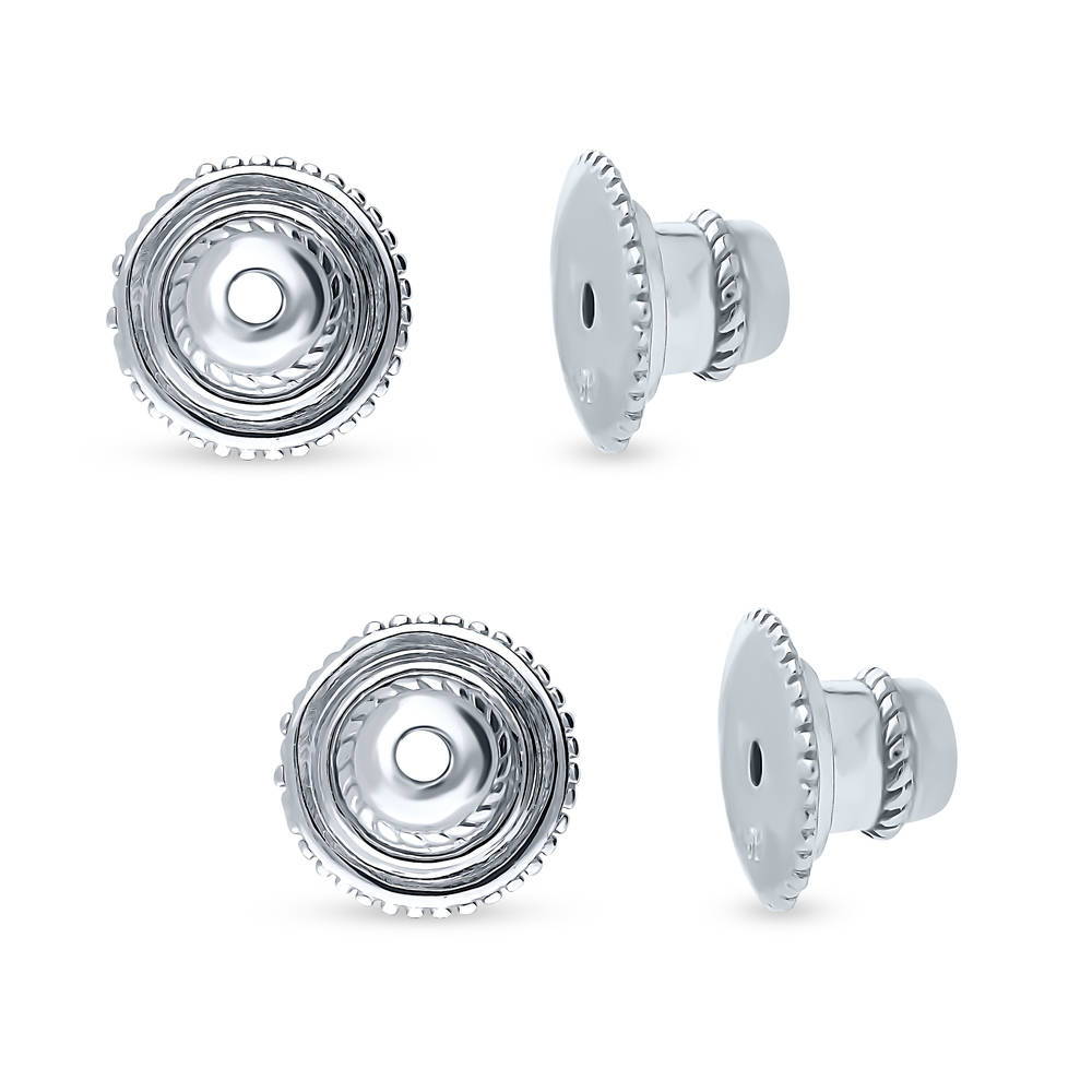 Sterling earring backs on sale