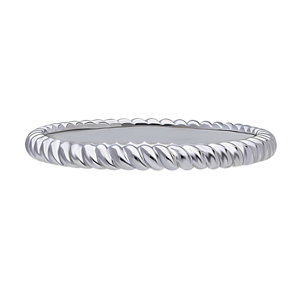 Sterling Silver Woven Band Ring #R1741-01 – BERRICLE