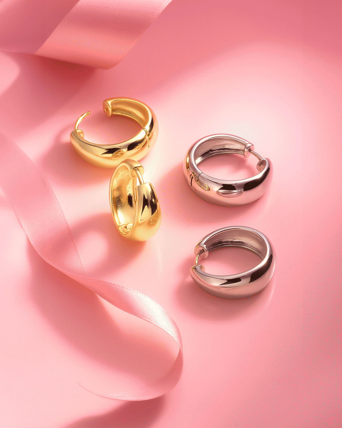 Hoop earrings