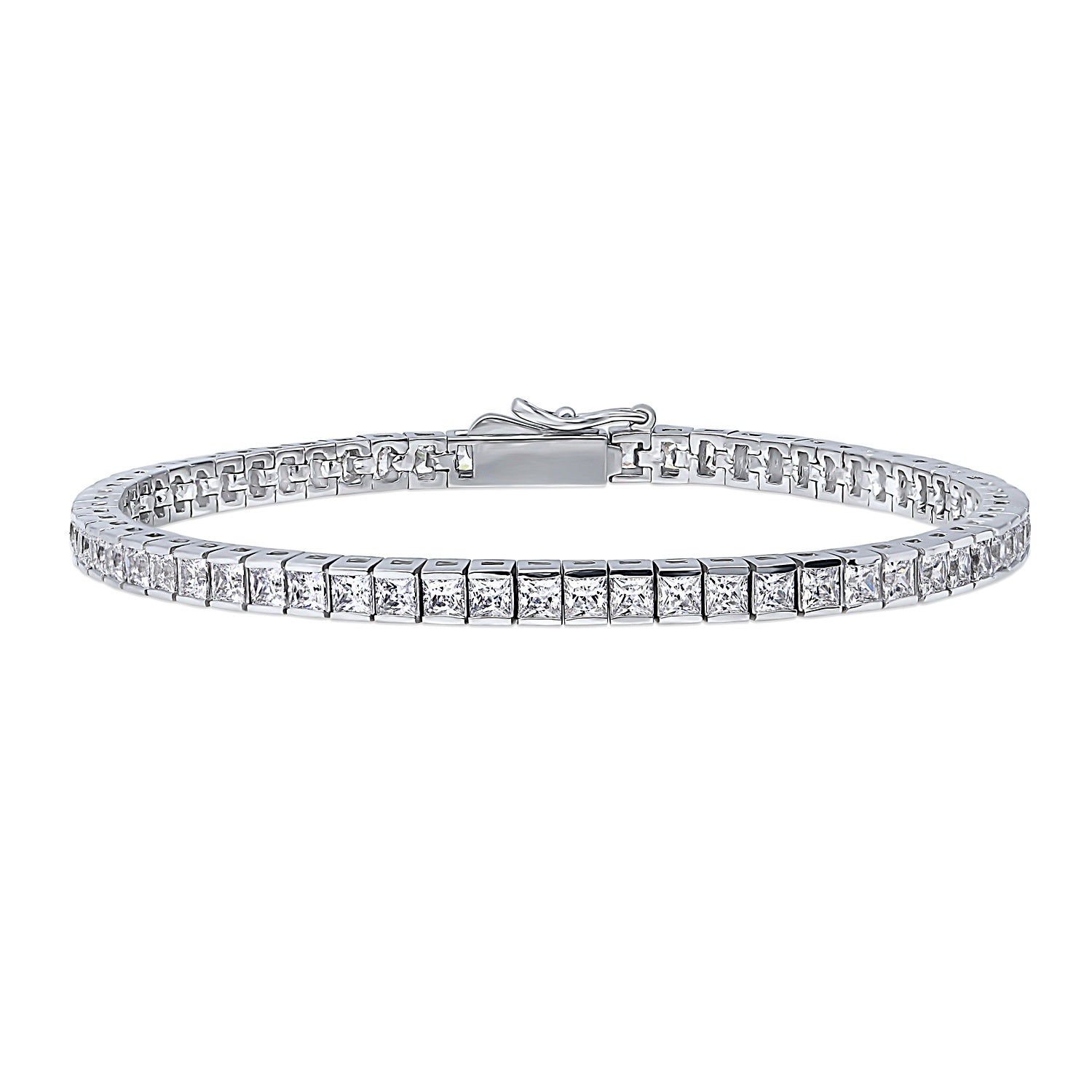 Princess CZ Tennis Bracelet, 2 of 2
