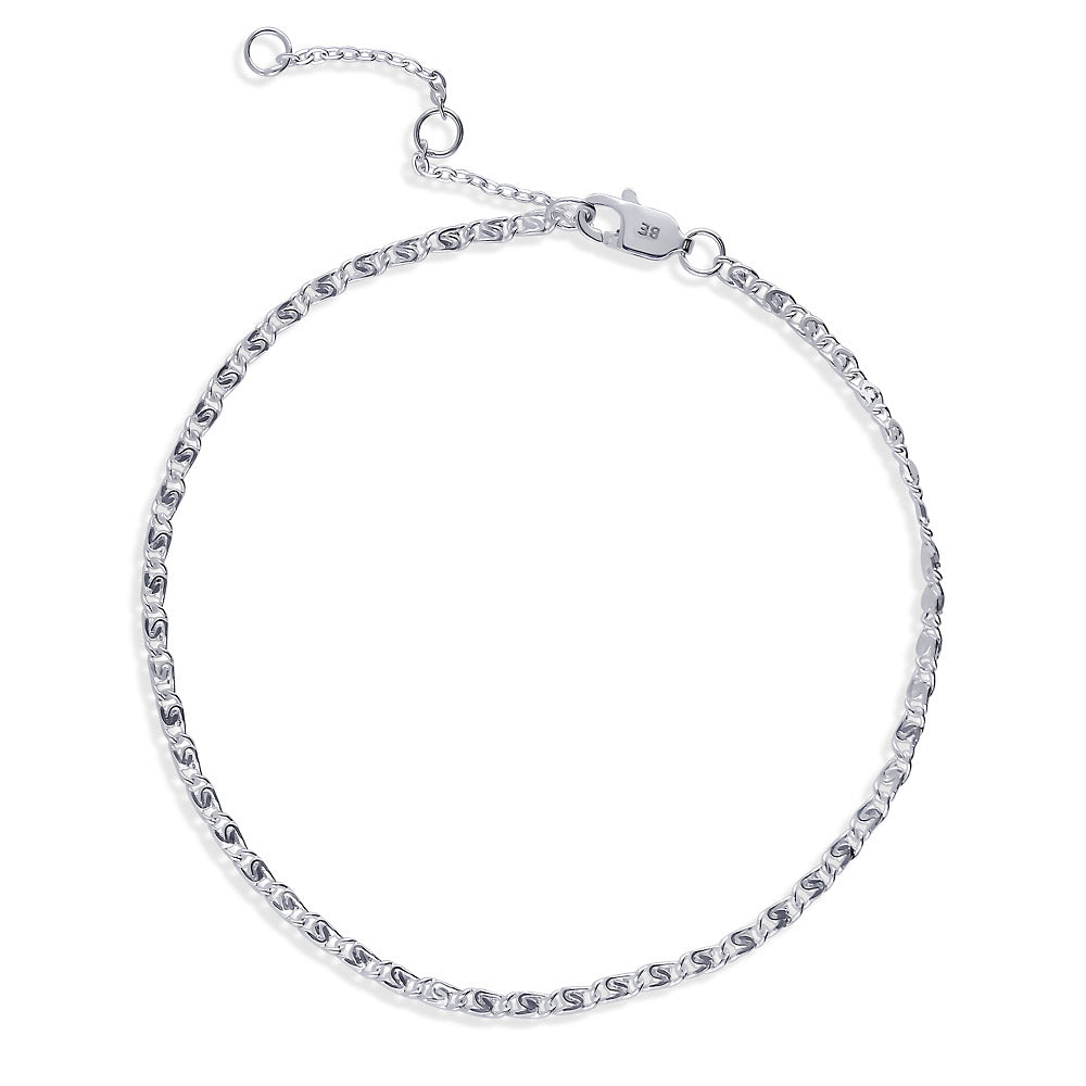 Chain Bracelet in Sterling Silver