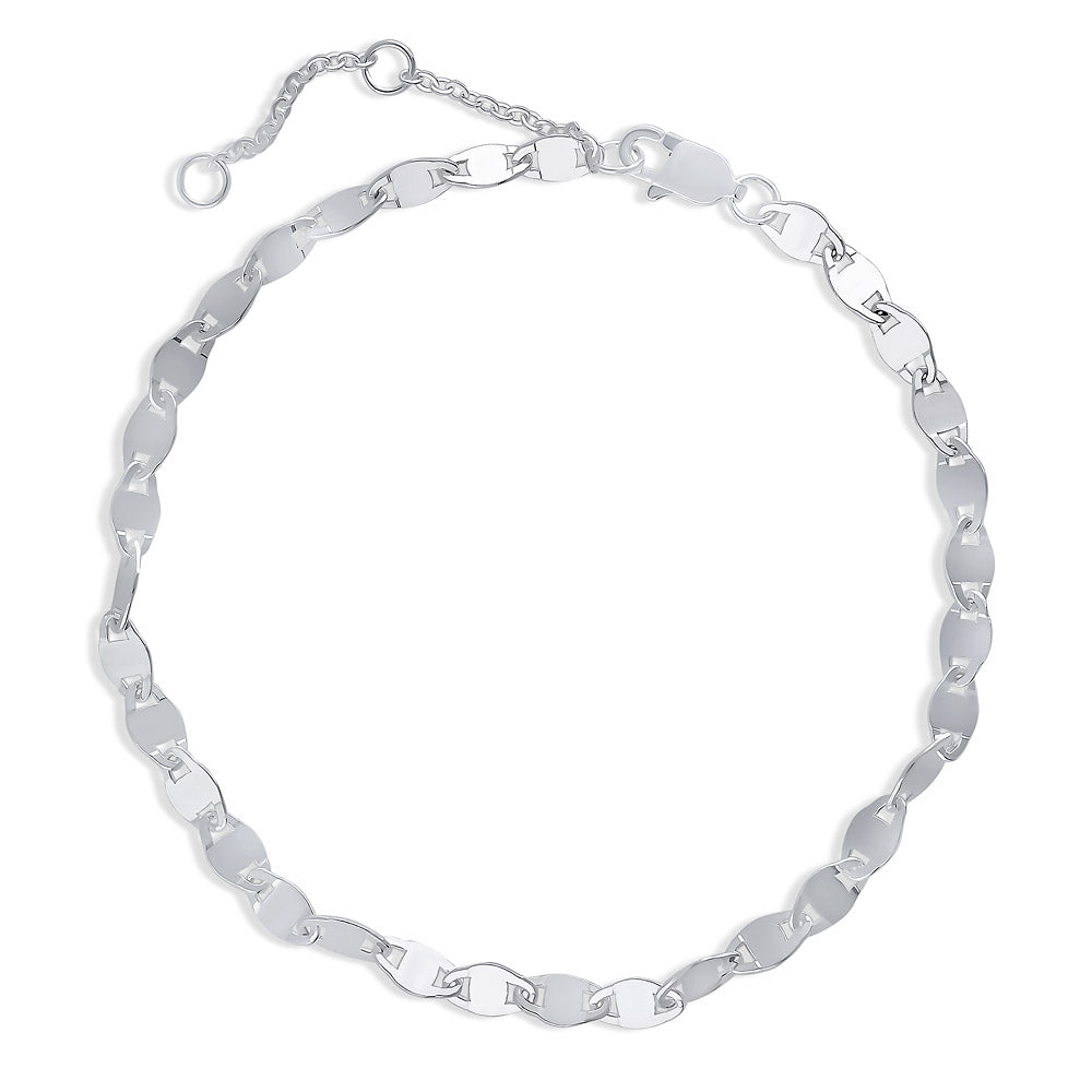 Link Bracelet in Sterling Silver