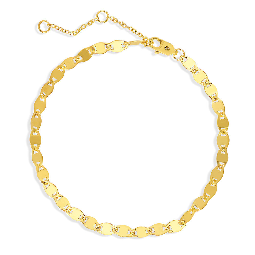Link Bracelet in Sterling Silver