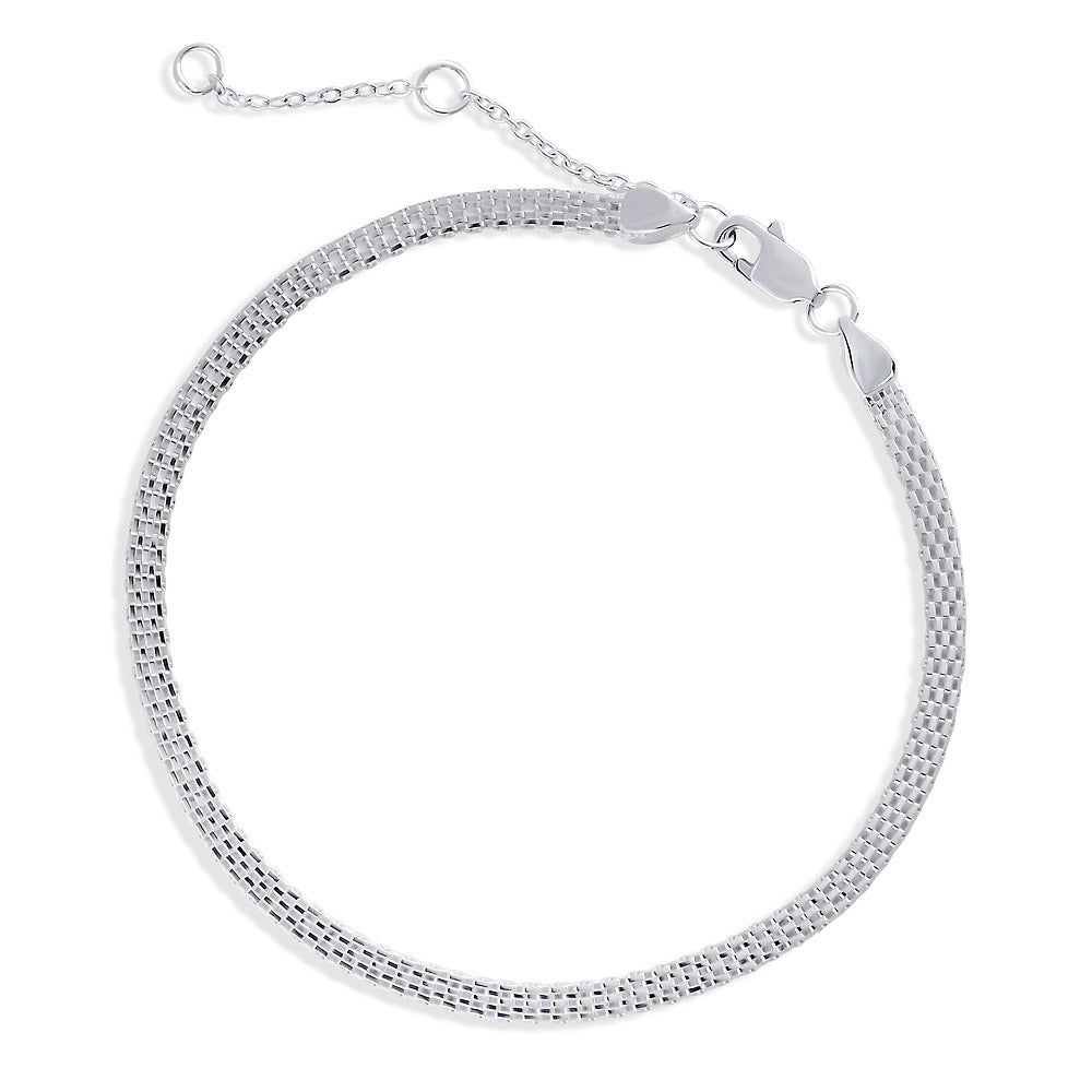 Sterling Silver Chain Bracelet 3mm – BERRICLE