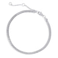 Chain Bracelet in Sterling Silver 3mm, No Plating