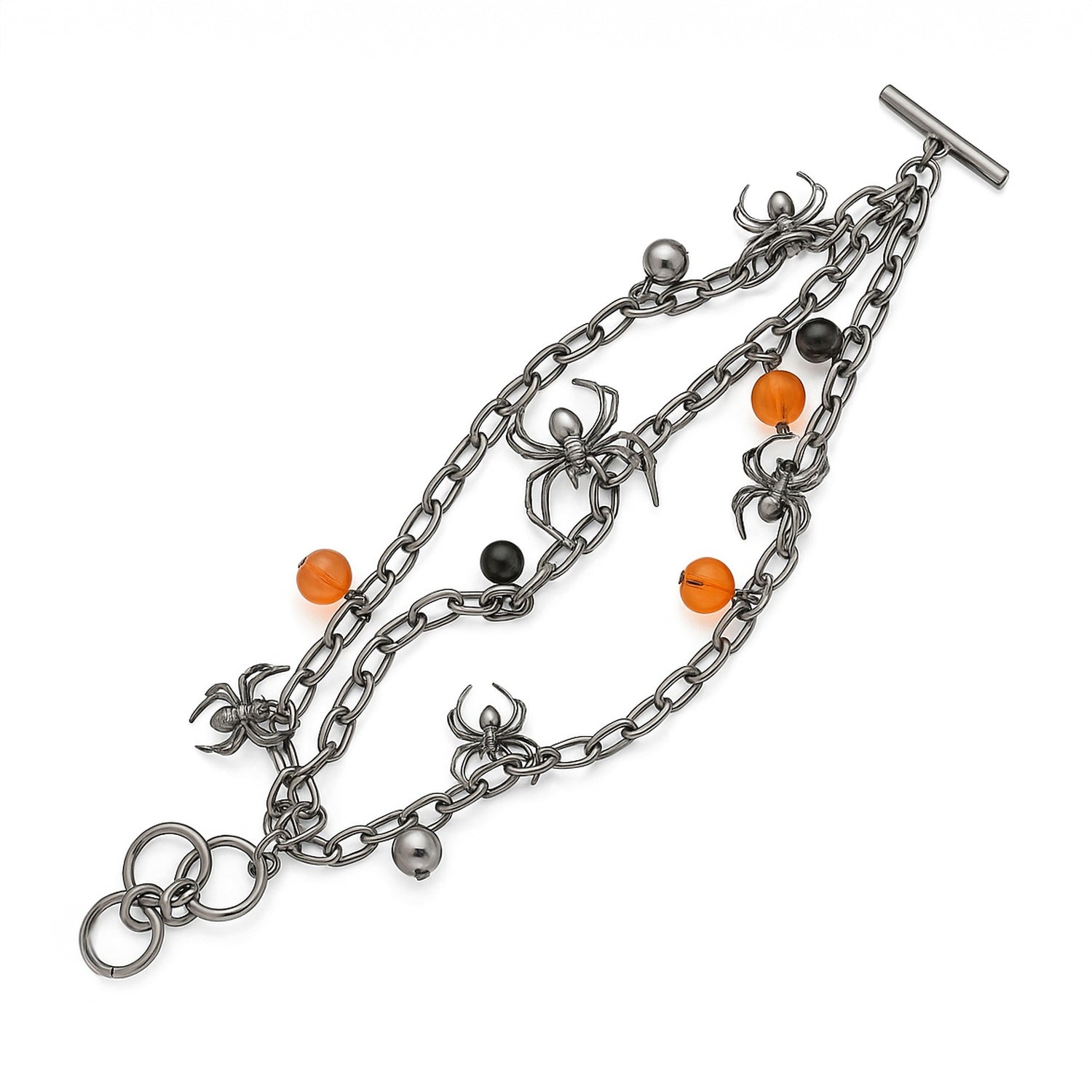 Spider Toggle Charm Bracelet, 3 of 4