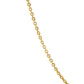 Alternate view of Italian Layered Rolo Chain Necklace in Sterling Silver, 3-Piece, Yellow Gold Flashed / 16-20 inch