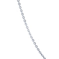 Alternate view of Italian Layered Rolo Chain Necklace in Sterling Silver, 3-Piece, Rhodium Plated / 16-20 inch