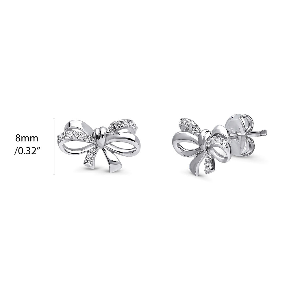 ☆ENGBROX☆ silver925 knot shine earring EBEA24043SV Aline Pearl and Lace Gingko Leaf Earrings - Monika Knutsson