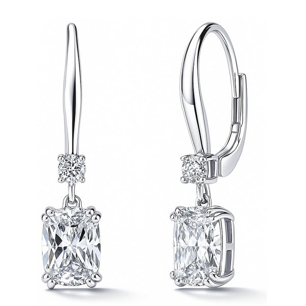 Lucky You Hoop Earrings in Sterling Silver - Theo Grace