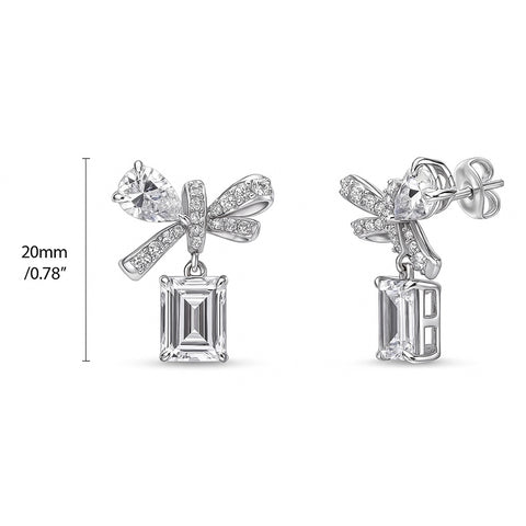 Real 925 Silver Iced CZ Screwback Square Kite Earrings 4mm-18mm Mens Ladies Real 925 Silver Iced CZ Screwback Square Kite Earrings 4mm-18mm Mens Ladies