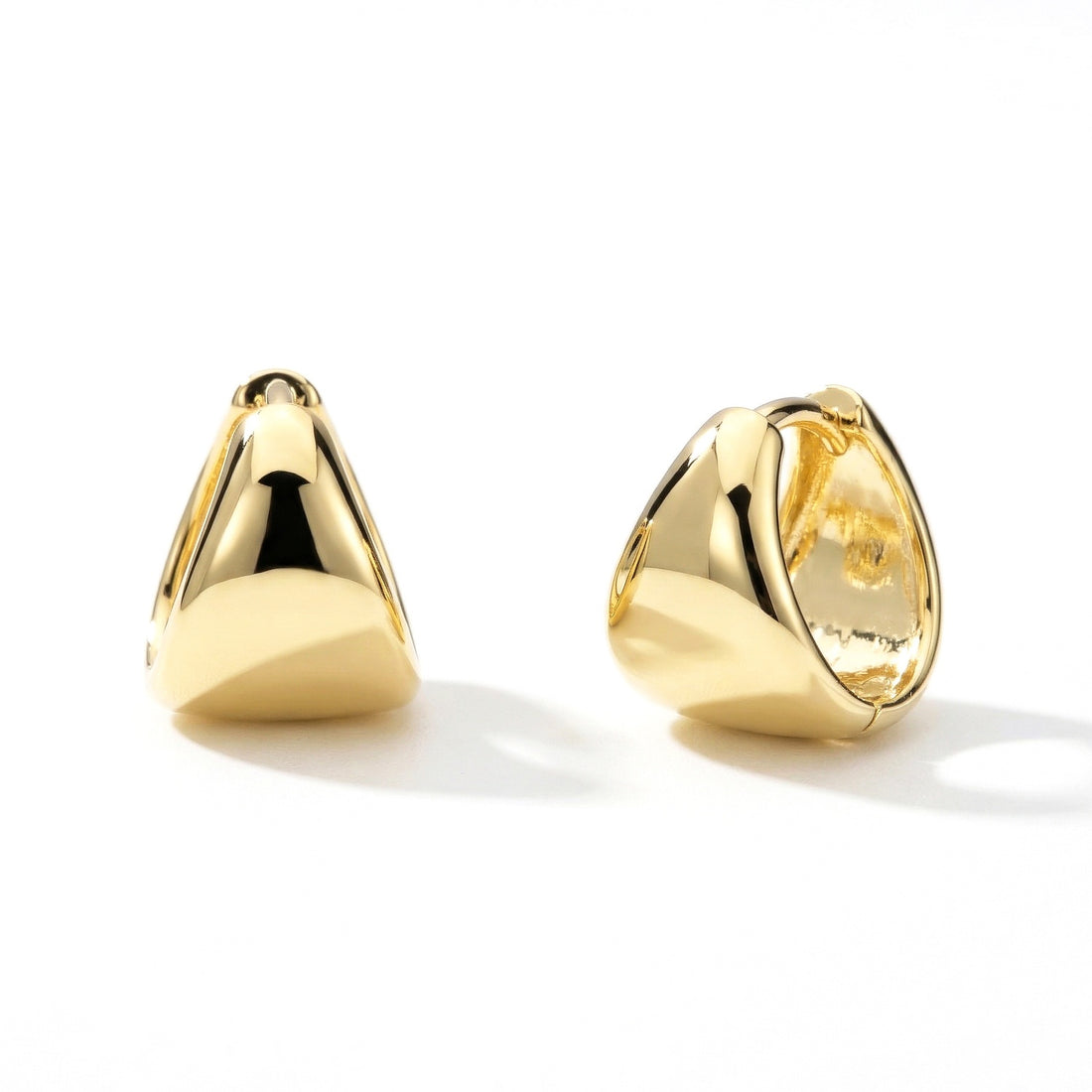 Dome Mini Huggie Earrings 0.5"