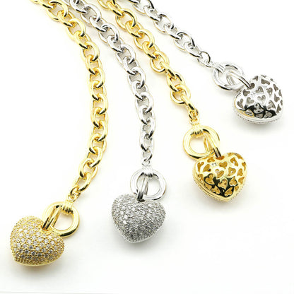 Heart CZ Set