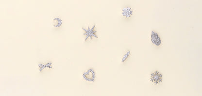 Assorted Dainty CZ Studs