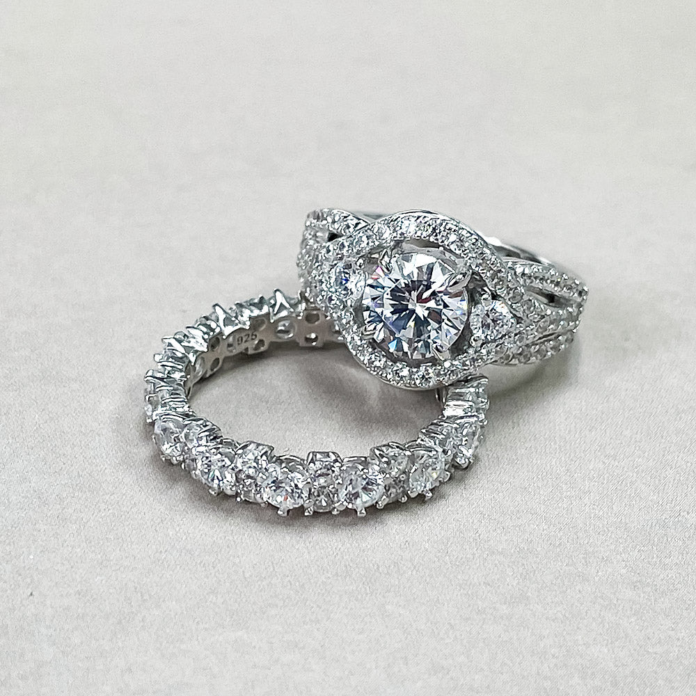 Image Contain: 3-Stone Ring, Eternity Ring