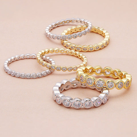 Image Contain: Bubble Eternity Ring