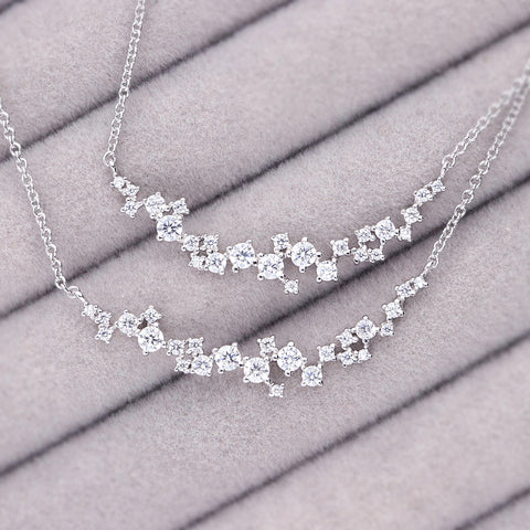 Cluster Pendant Necklace