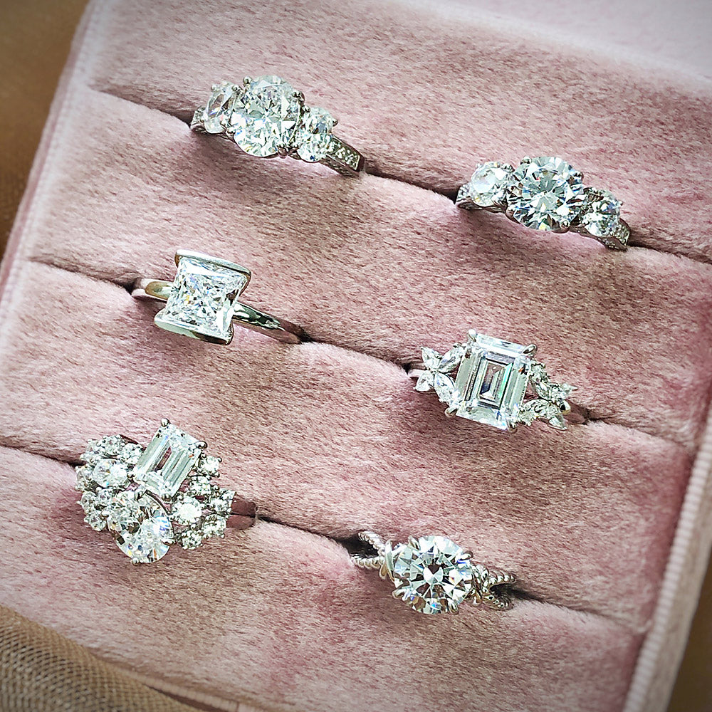 3-Stone Ring, Cable Ring, Cluster Ring, Flower Ring, Solitaire Ring