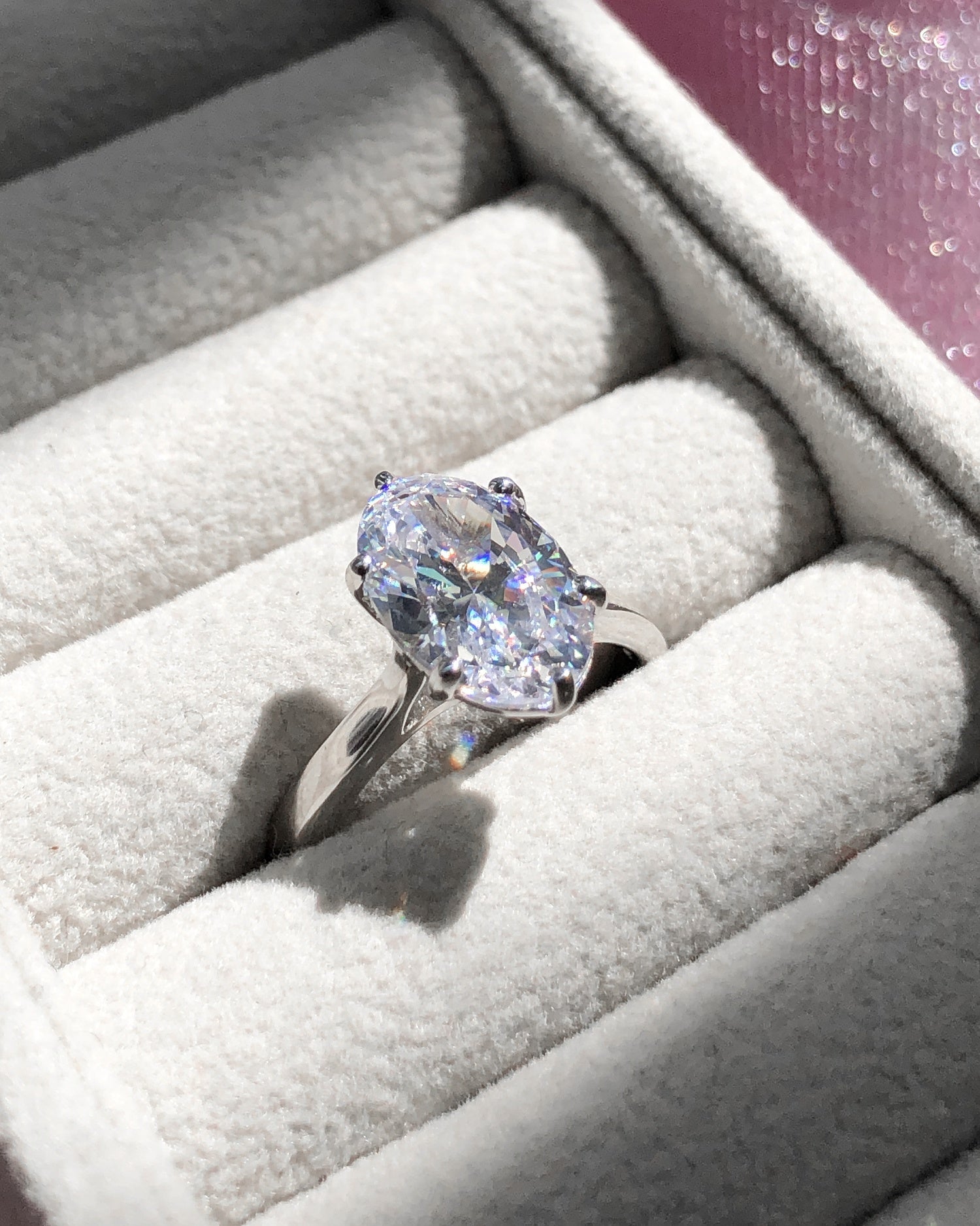 Halo Ring, Solitaire Ring