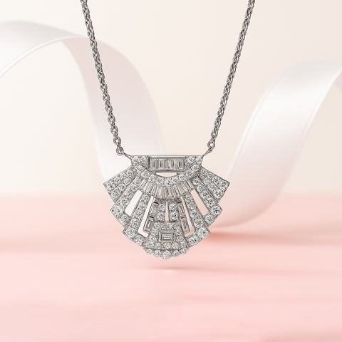 Art Deco Pendant Necklace