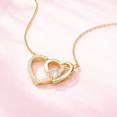 Open Heart Pendant Necklace