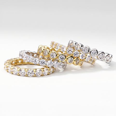 Bubble Eternity Ring, Eternity Ring