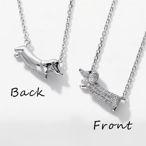 Puppy Pendant Necklace