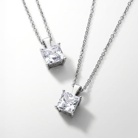 Solitaire Pendant Necklace