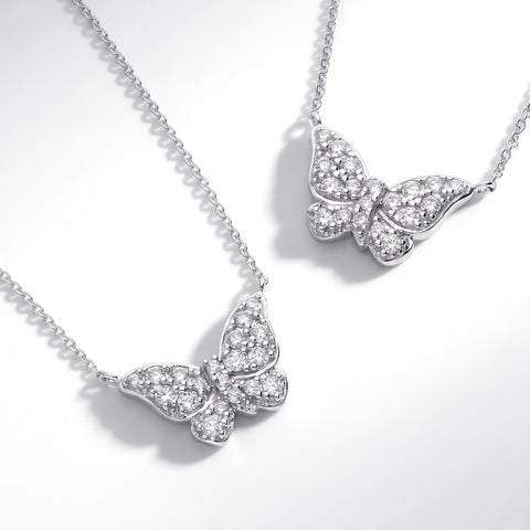 Butterfly Pendant Necklace