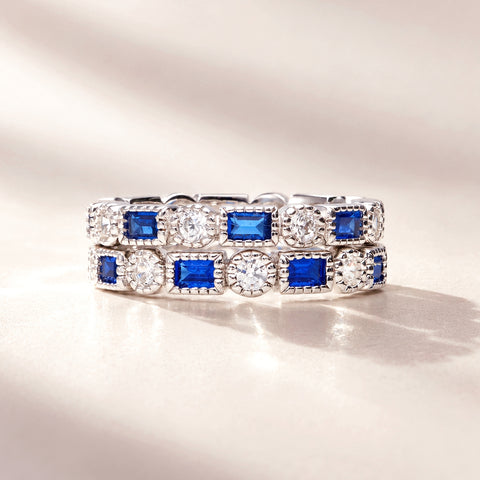 Art Deco Eternity Ring Style R262-04