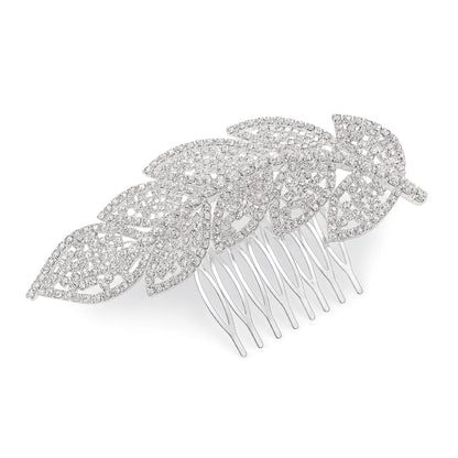 Leaf Filigree Hair Combs