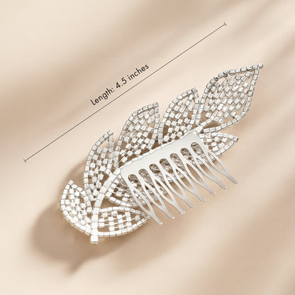 Leaf Filigree Hair Combs