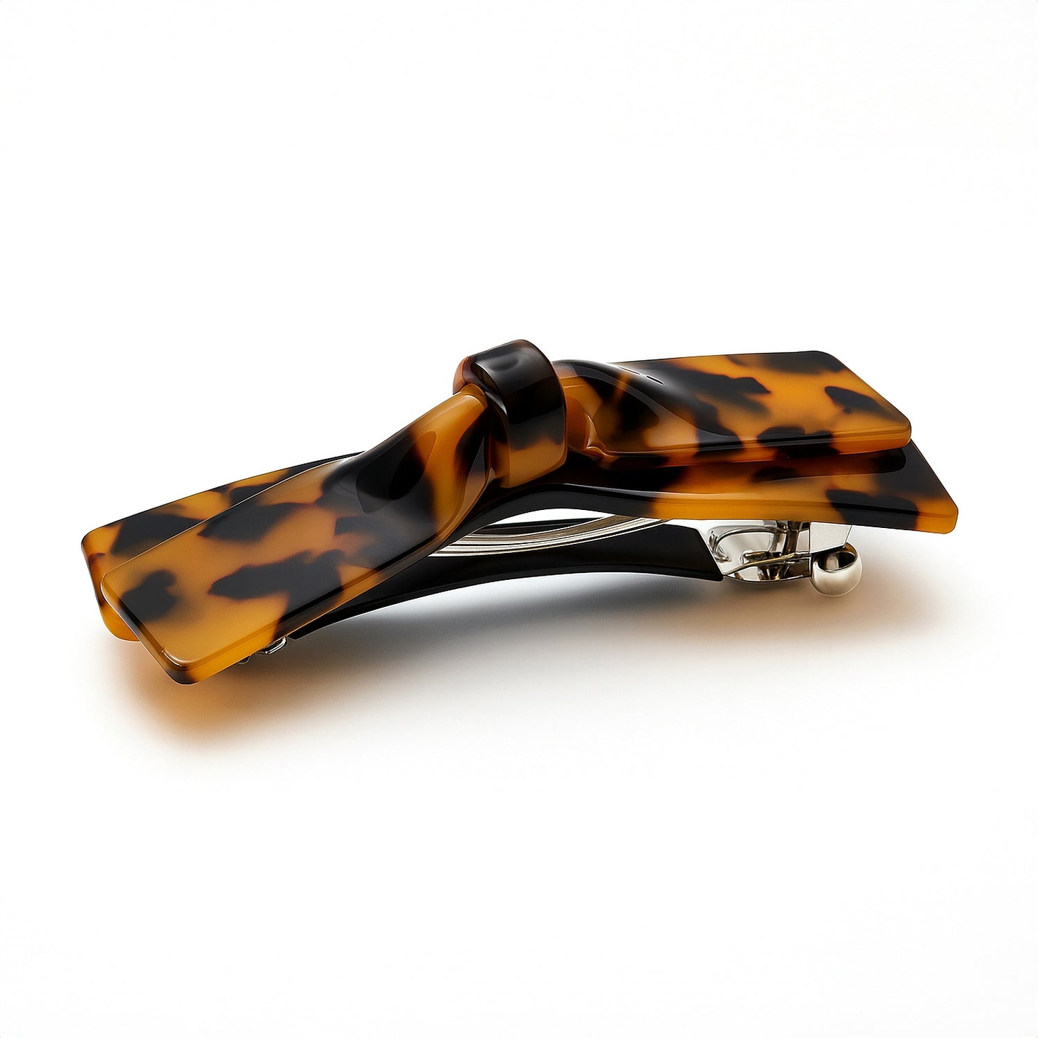 Bow Tie Hair Barrettes Clips, Dark