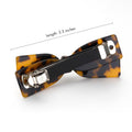 Bow Tie Hair Barrettes Clips, Dark