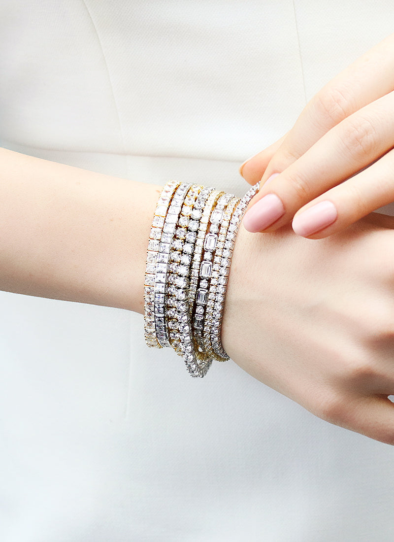 Tennis Necklace and Tennis Bracelet Jewelry