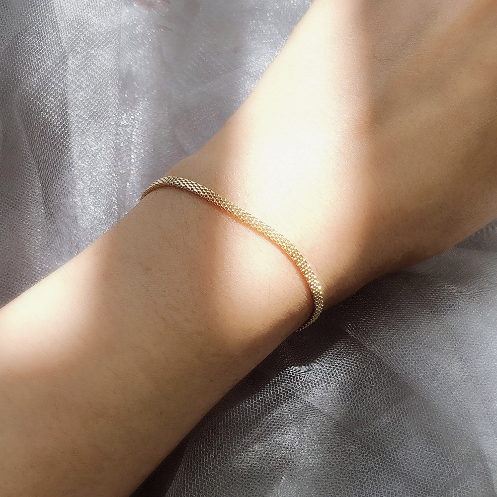 Sterling Silver Chain Bracelet 3mm – BERRICLE