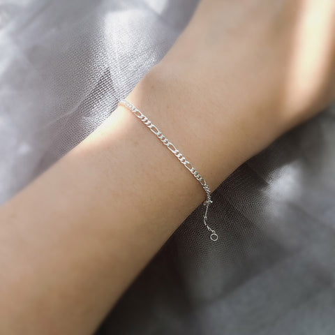 Model Wearing Chain Bracelet
