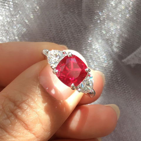 3-Stone Ring Style R681