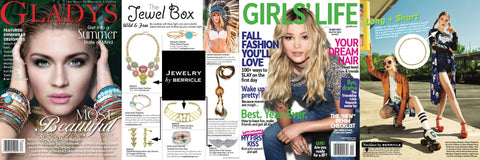 Berricle necklaces featured on Gladys and Girls&