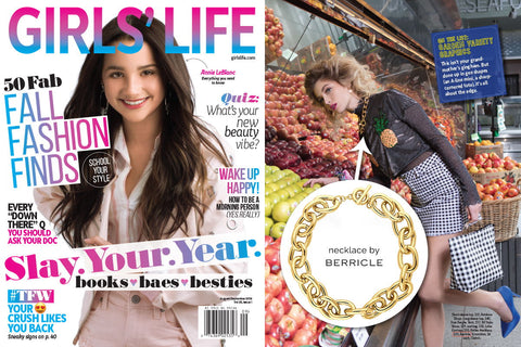 Berricle in Media - Girls life magazine